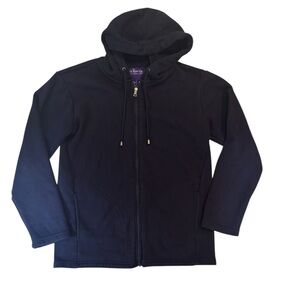 The Savile Row Co. London Dark Blue Hoodie Jacket Size M